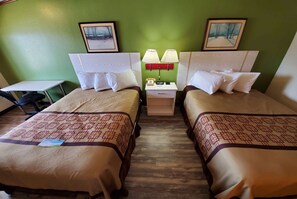 Desk, iron/ironing board, rollaway beds, free WiFi
