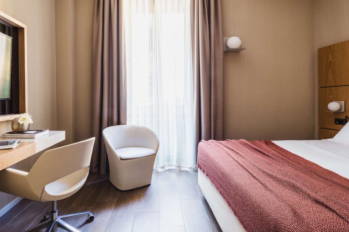 Premium Double Room | 1 bedroom, premium bedding, down comforters, minibar