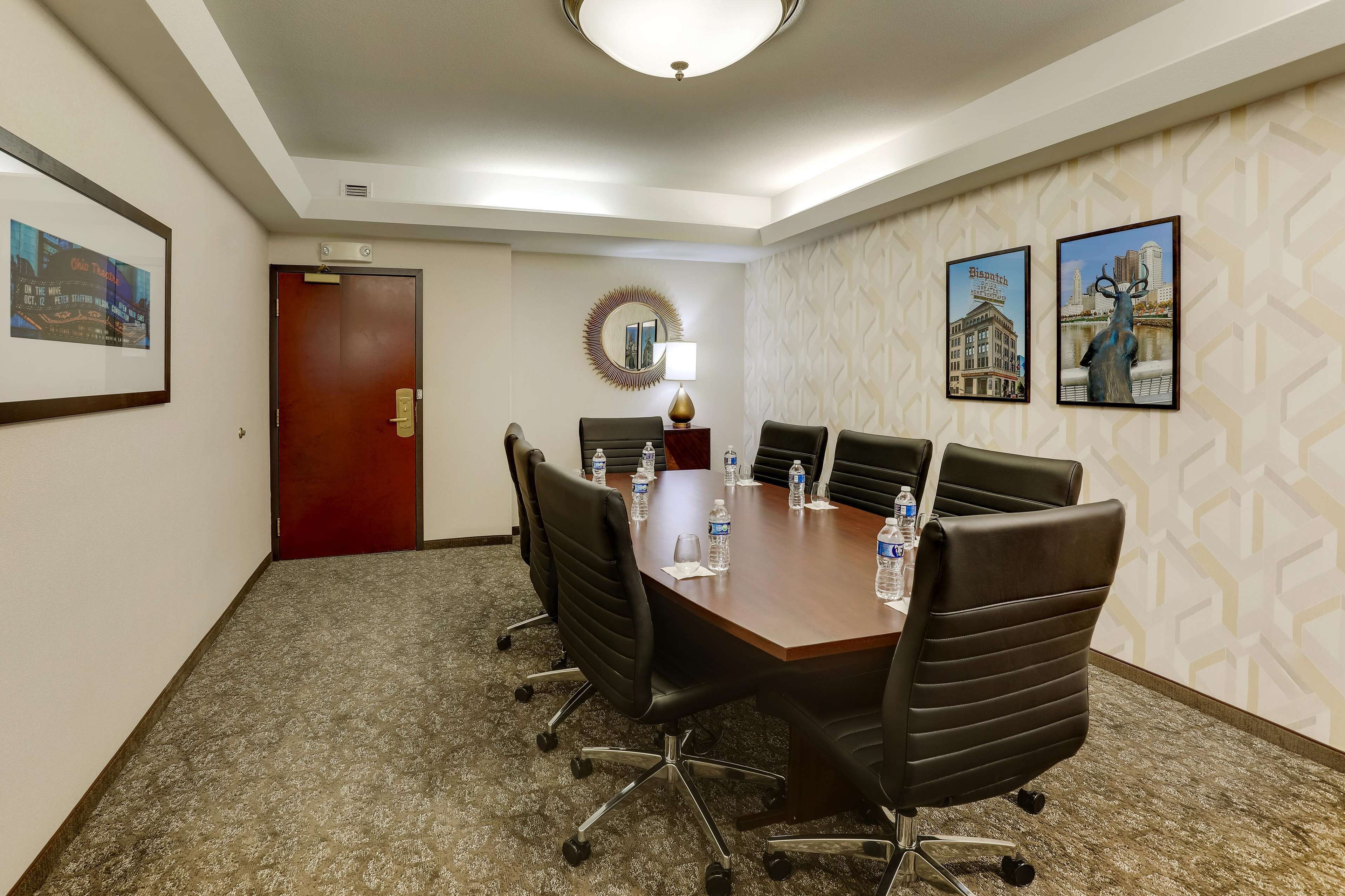 deluxe room, 1 king bed, accessible, refrigerator & microwave (2 rooms, board room table, tub) | 1 bedroom, pillow-top beds, desk, laptop workspace