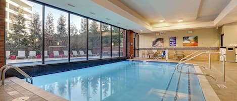 Indoor pool, outdoor pool