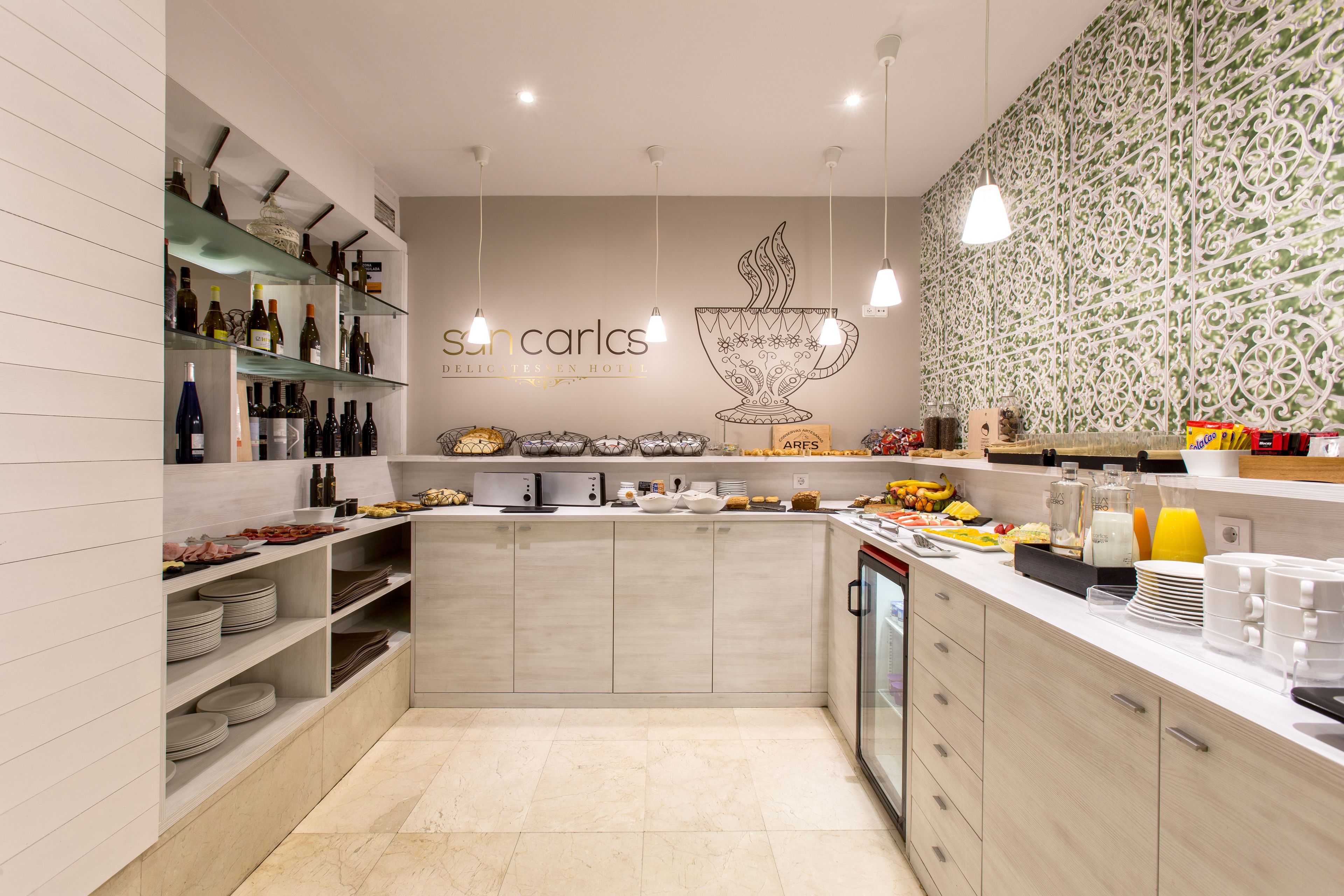 daily buffet breakfast (eur 7.5 per person)