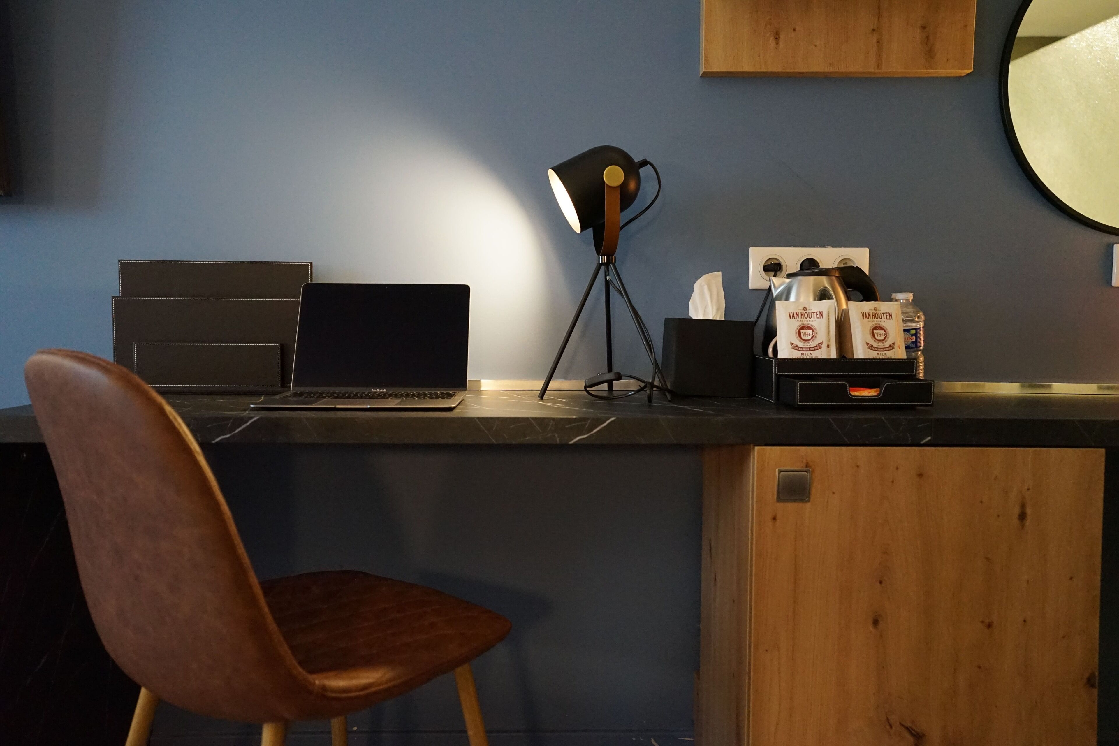 1 bedroom, laptop workspace, blackout curtains, iron/ironing board