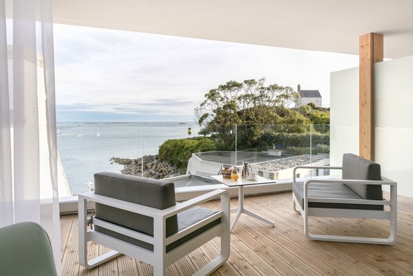 Suite, Sea, Villa | Terrace/patio