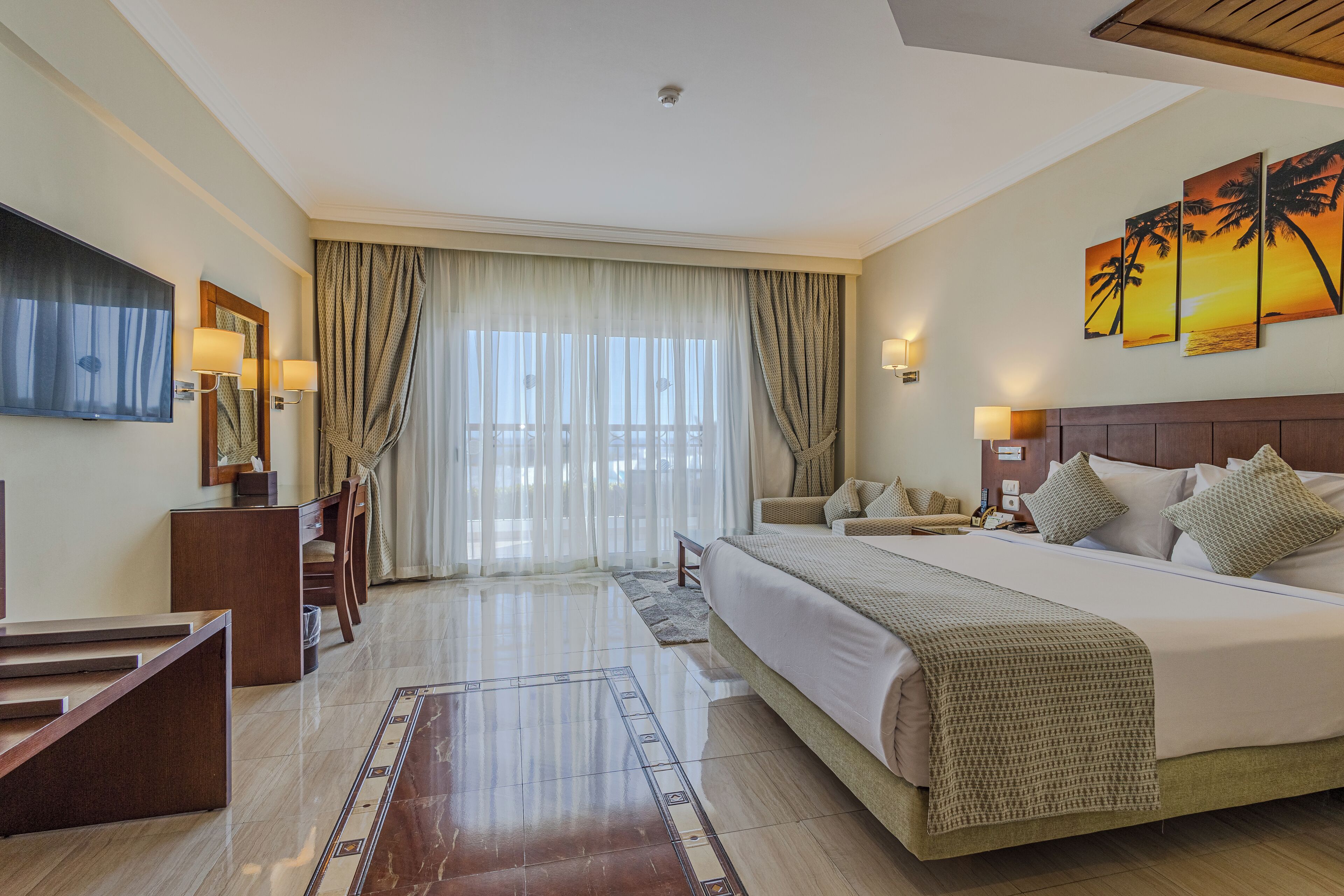 family suite | 3 bedrooms, egyptian cotton sheets, pillow-top beds, minibar