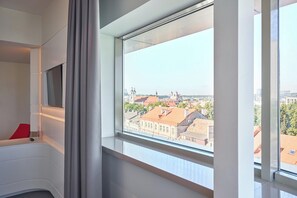 Suite, 1 King Bed (Additional Living Area) | 1 bedroom, premium bedding, minibar, desk