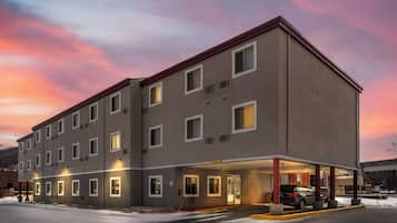 Front of property – evening/night