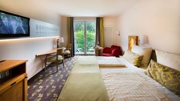 Comfort-Doppelzimmer | Allergikerbettwaren, Minibar, Zimmersafe, individuell eingerichtet