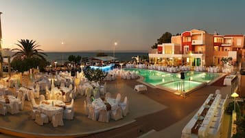 Área para banquetes al aire libre