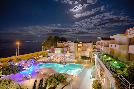 Seasonal outdoor pool. Heliotrope Hotels