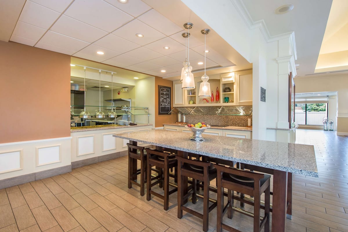 breakfast and dinner served