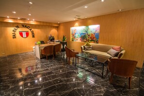 Zona de estar del vestíbulo