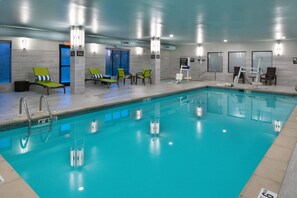 Indoor pool, open 6 AM to 11 PM, sun loungers - Hampton Inn LaPorte IN (La Porte)