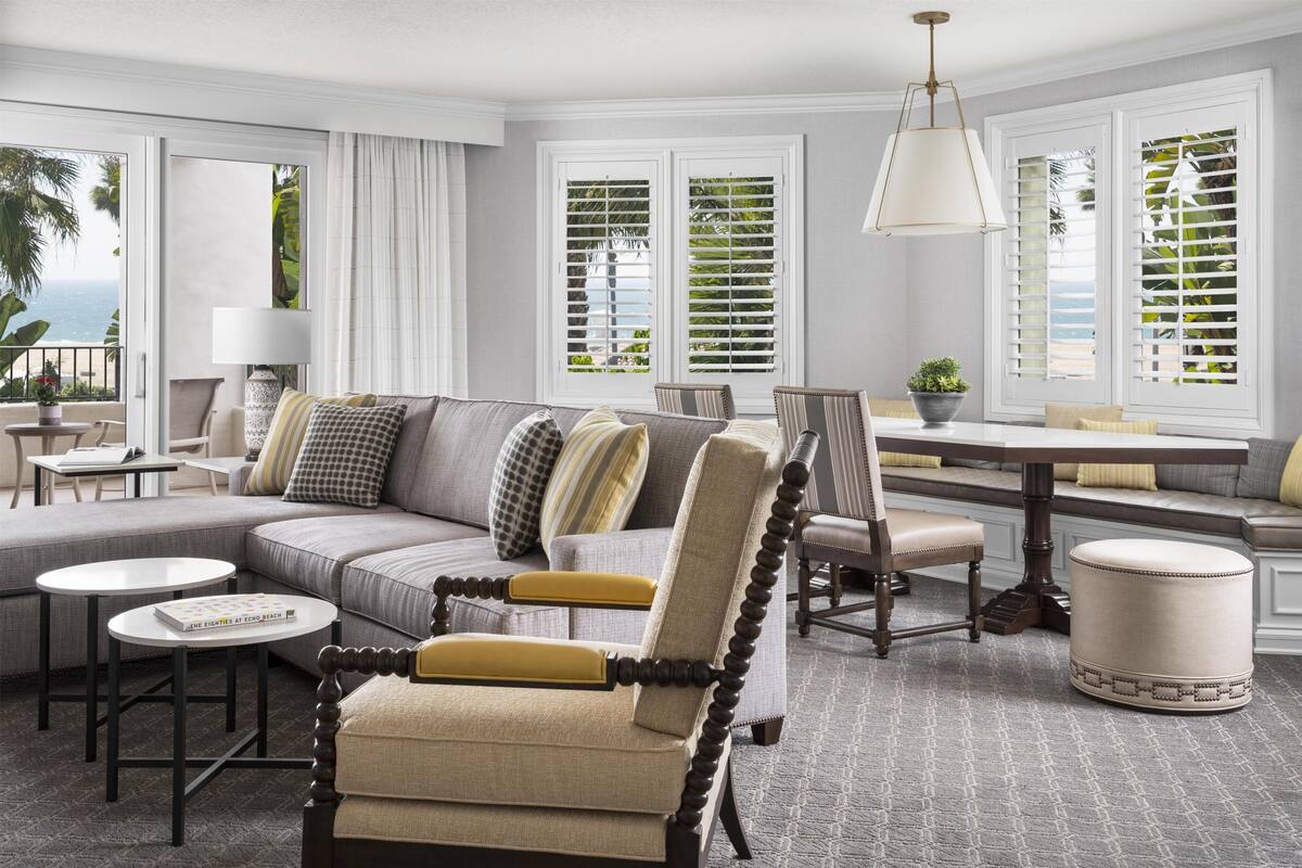 Pacific Suite | Hypo-allergenic bedding, down duvets, pillow-top beds, in-room safe