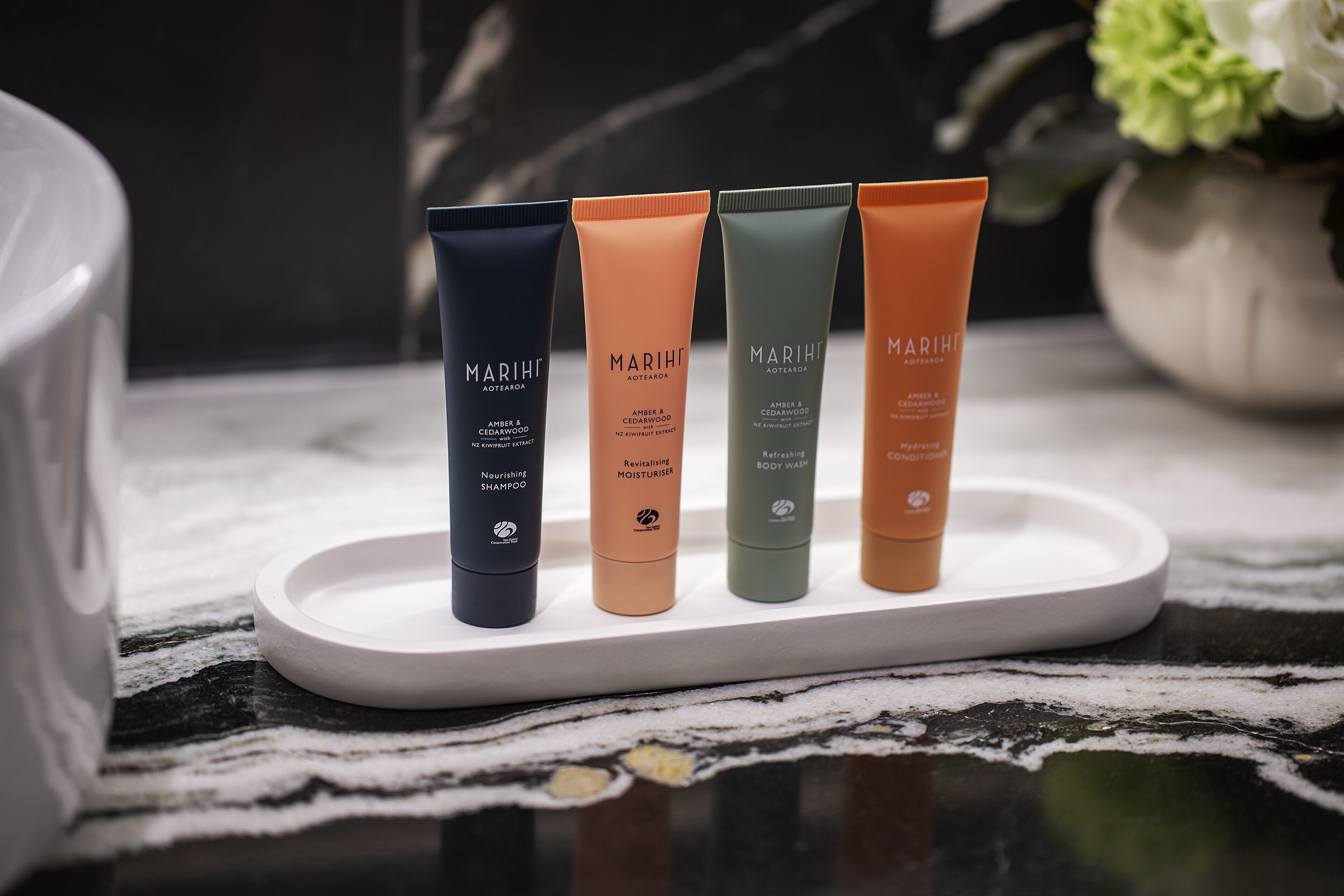 shower, designer toiletries, hair dryer, bathrobes