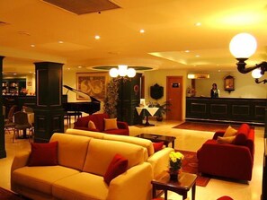 Sala de estar en el lobby