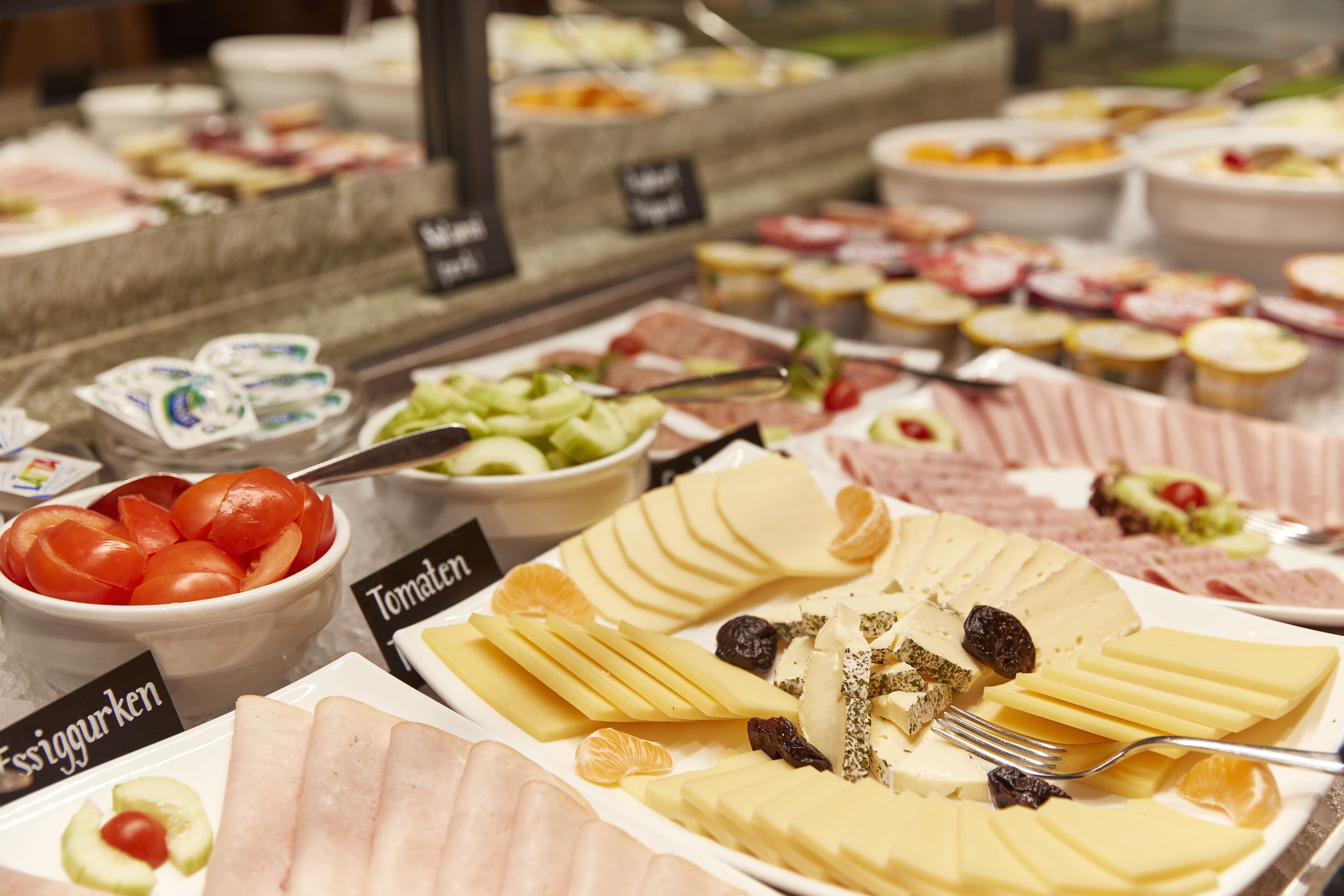 daily buffet breakfast (chf 20 per person)