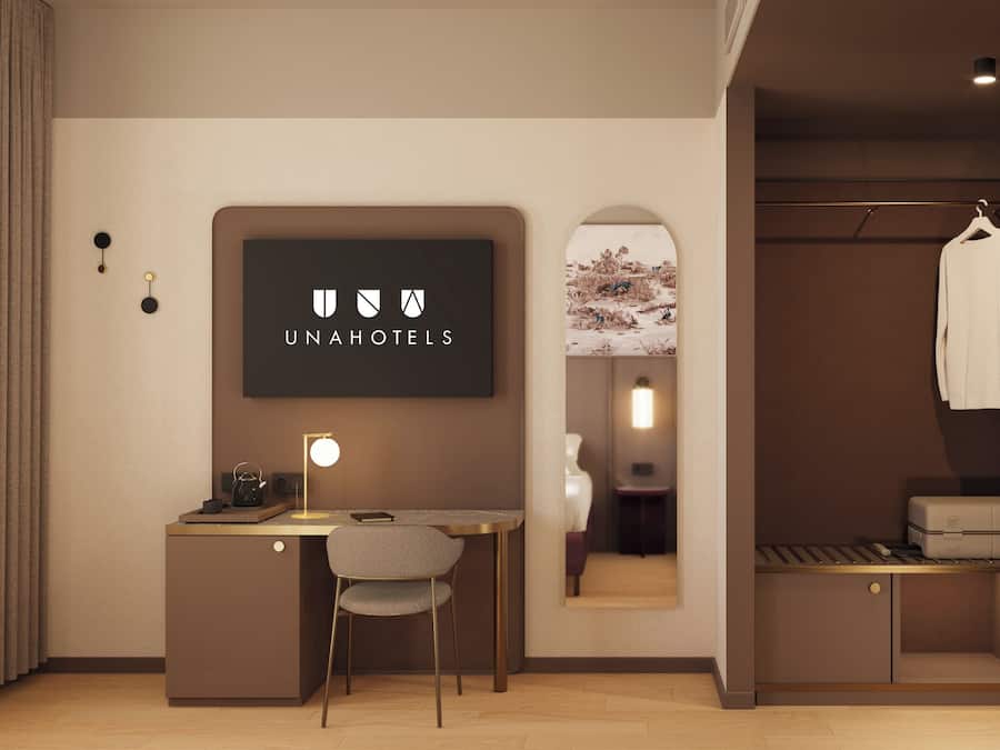 In-room safe, desk, laptop workspace, blackout curtains