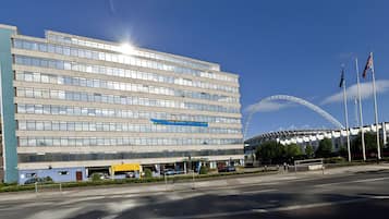 Voorkant van accommodatie
