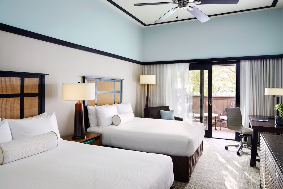 premium room, 2 queen beds | terrace/patio