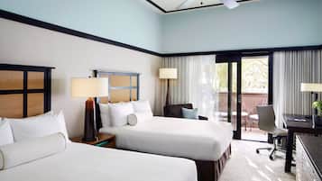 Chambre Premium, 2 grands lits | Terrasse/Patio