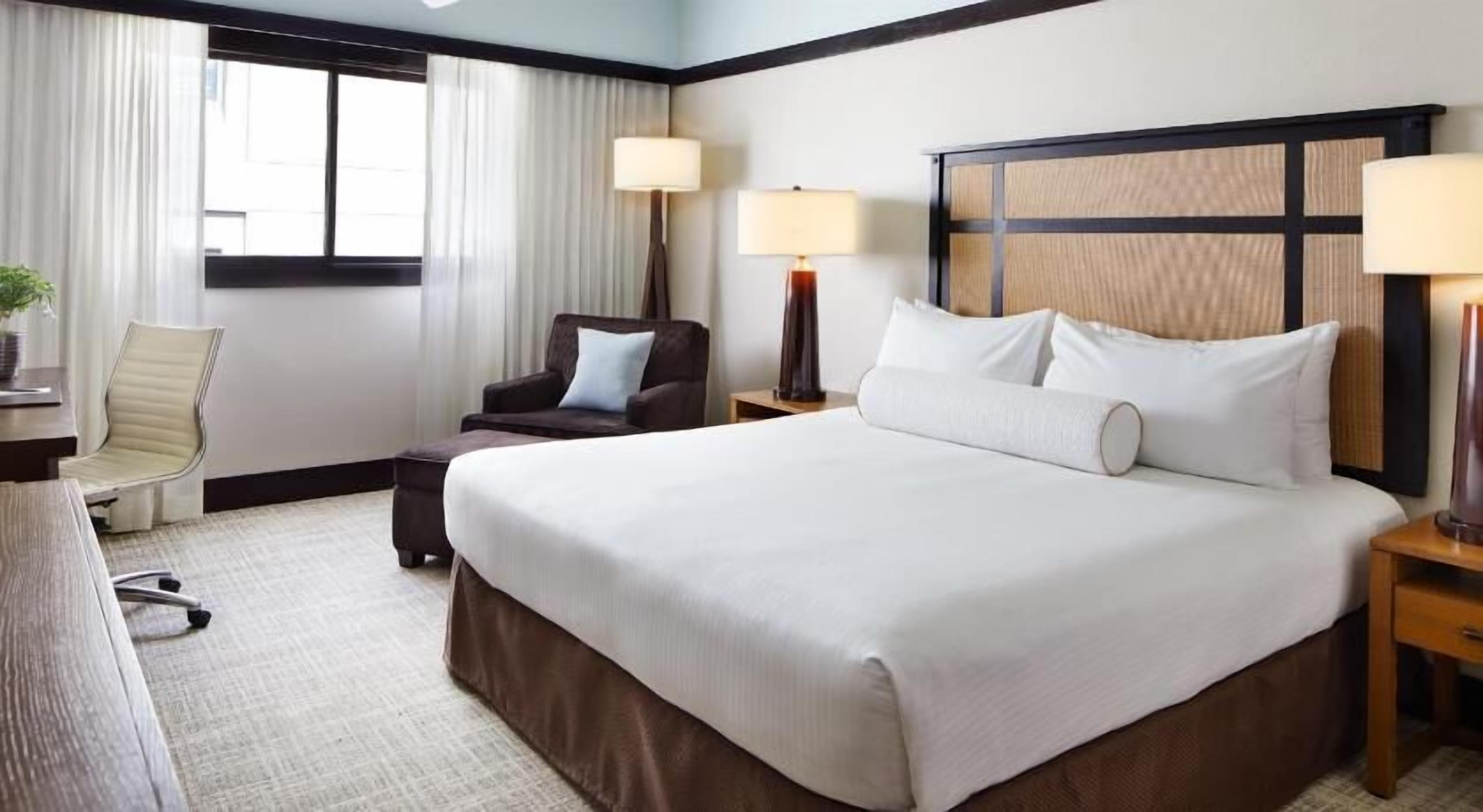 Premium bedding, minibar, in-room safe, desk