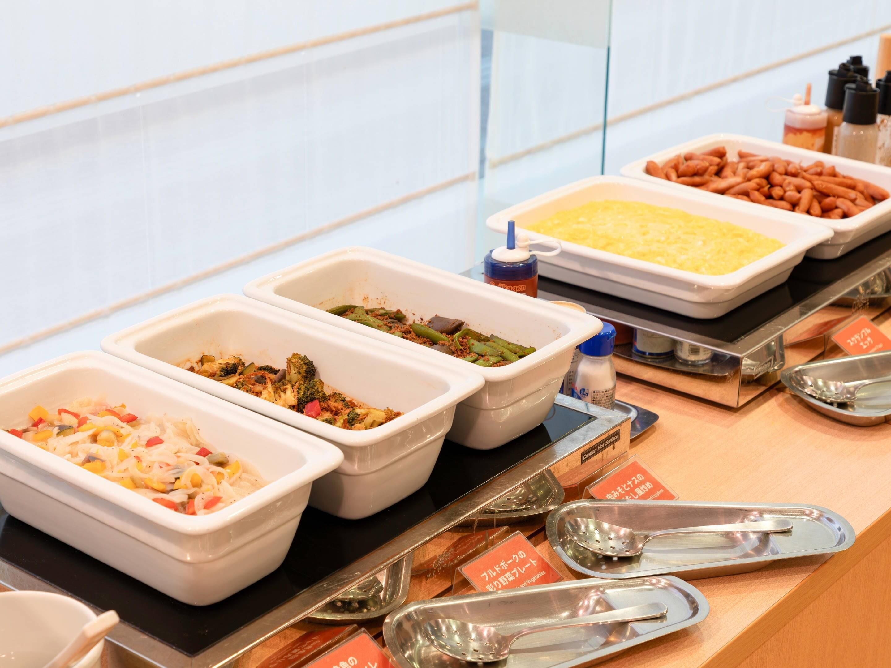 Colazione a buffet inclusa, servita tutte le mattine 