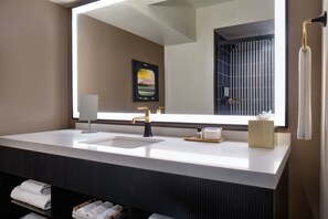 Room, 2 Double Beds | Bathroom