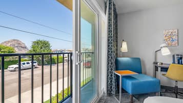 Chambre Deluxe, 2 grands lits, vue partielle sur l'océan