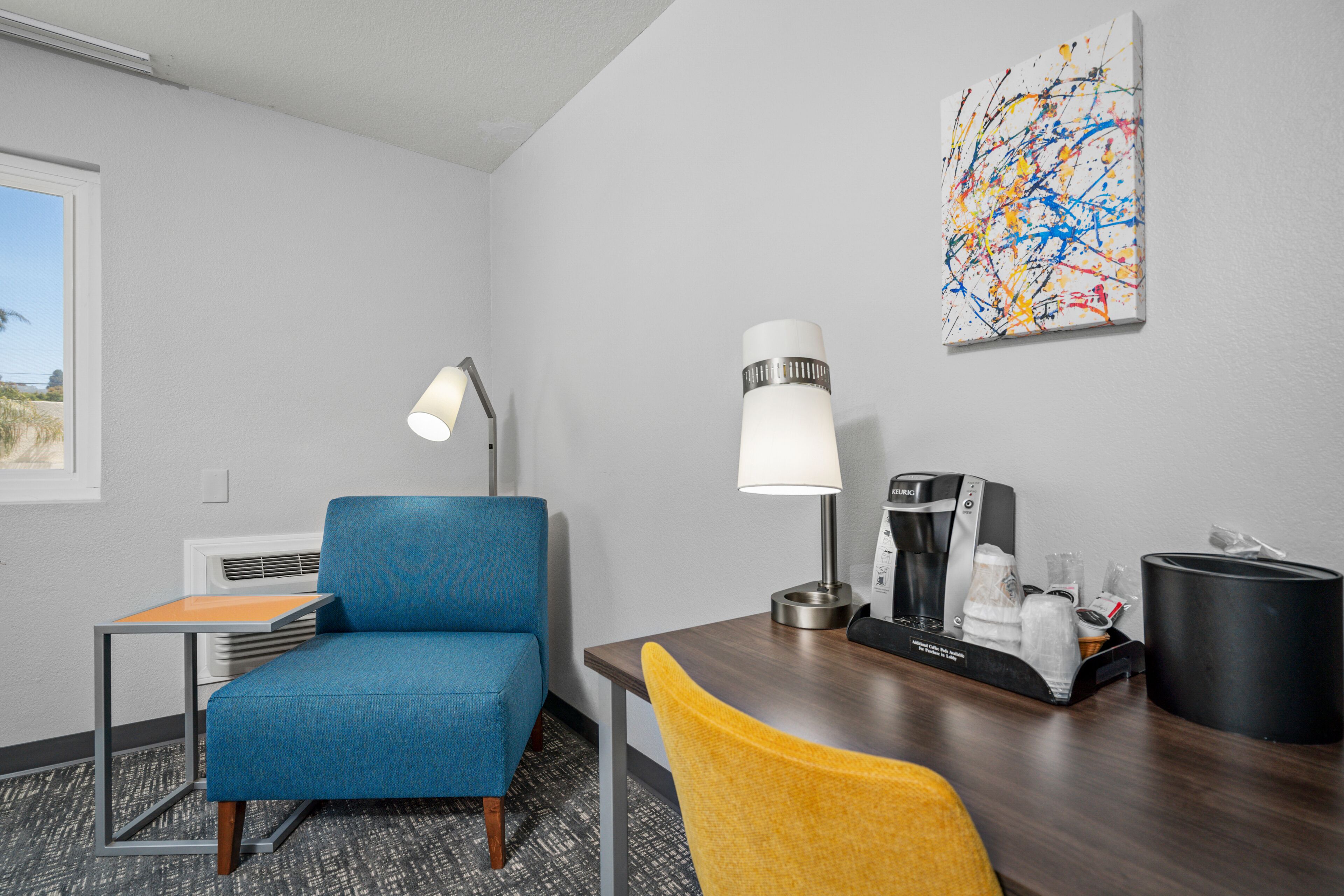 deluxe room, 2 queen beds | pillow-top beds, desk, laptop workspace, blackout curtains