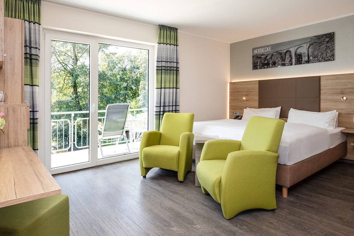 comfort double room, balcony | 1 bedroom, hypo-allergenic bedding, minibar, in-room safe