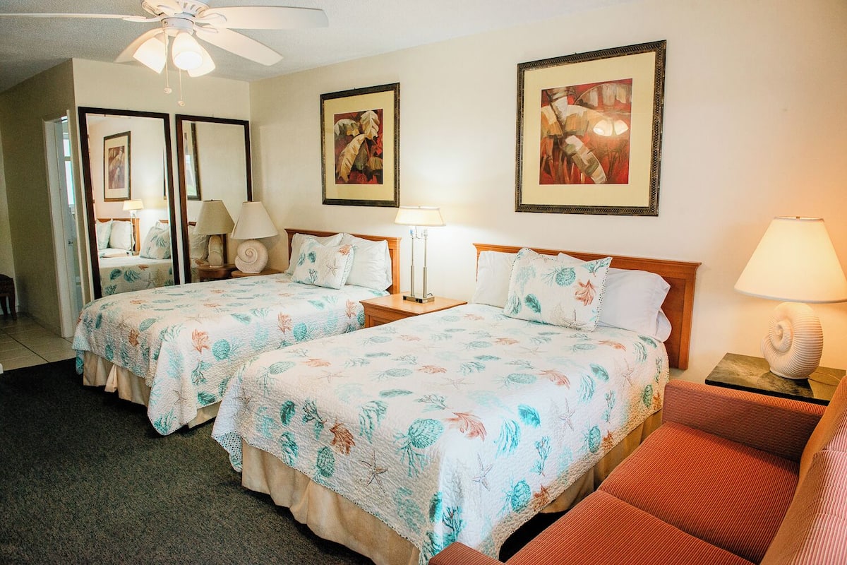 Studio, 2 Double Beds