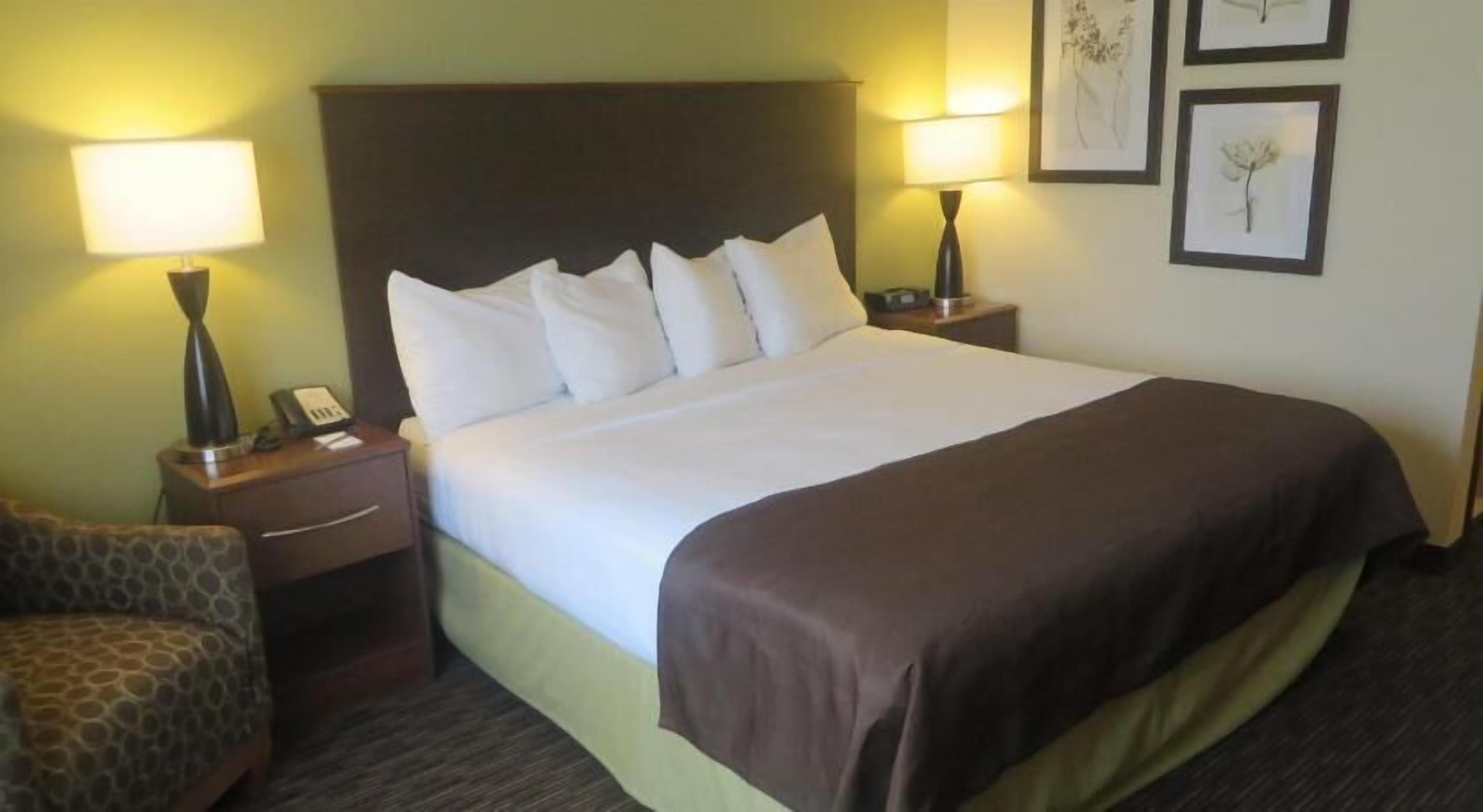 Skrivbord, ljudisolering, strykjärn/strykbräda och gratis barnsängar