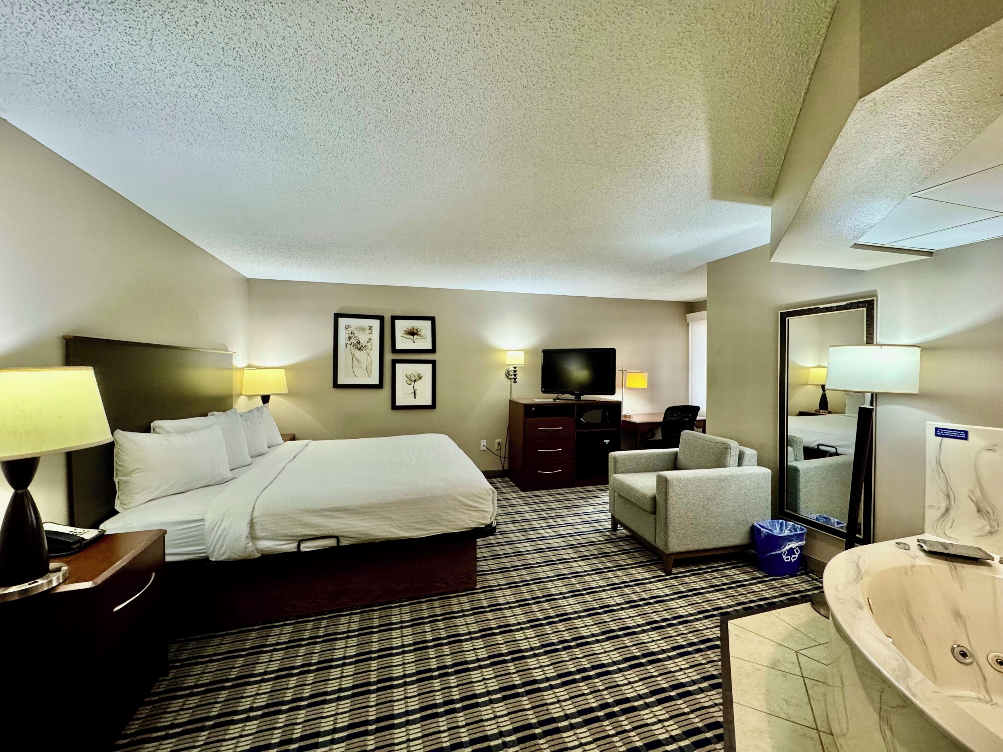 Studio Suite, 1 King Bed, Non Smoking | Desk, soundproofing, iron/ironing board, free cots/infant beds