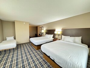 Studio Suite, Multiple Beds, Non Smoking | Desk, soundproofing, iron/ironing board, free cribs/infant beds - AmericInn by Wyndham Rice Lake (Rice Lake)