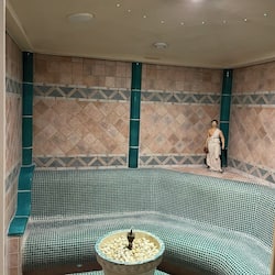 Sauna, bain à remous, hammam, soins corporels, soins d'aromathérapie