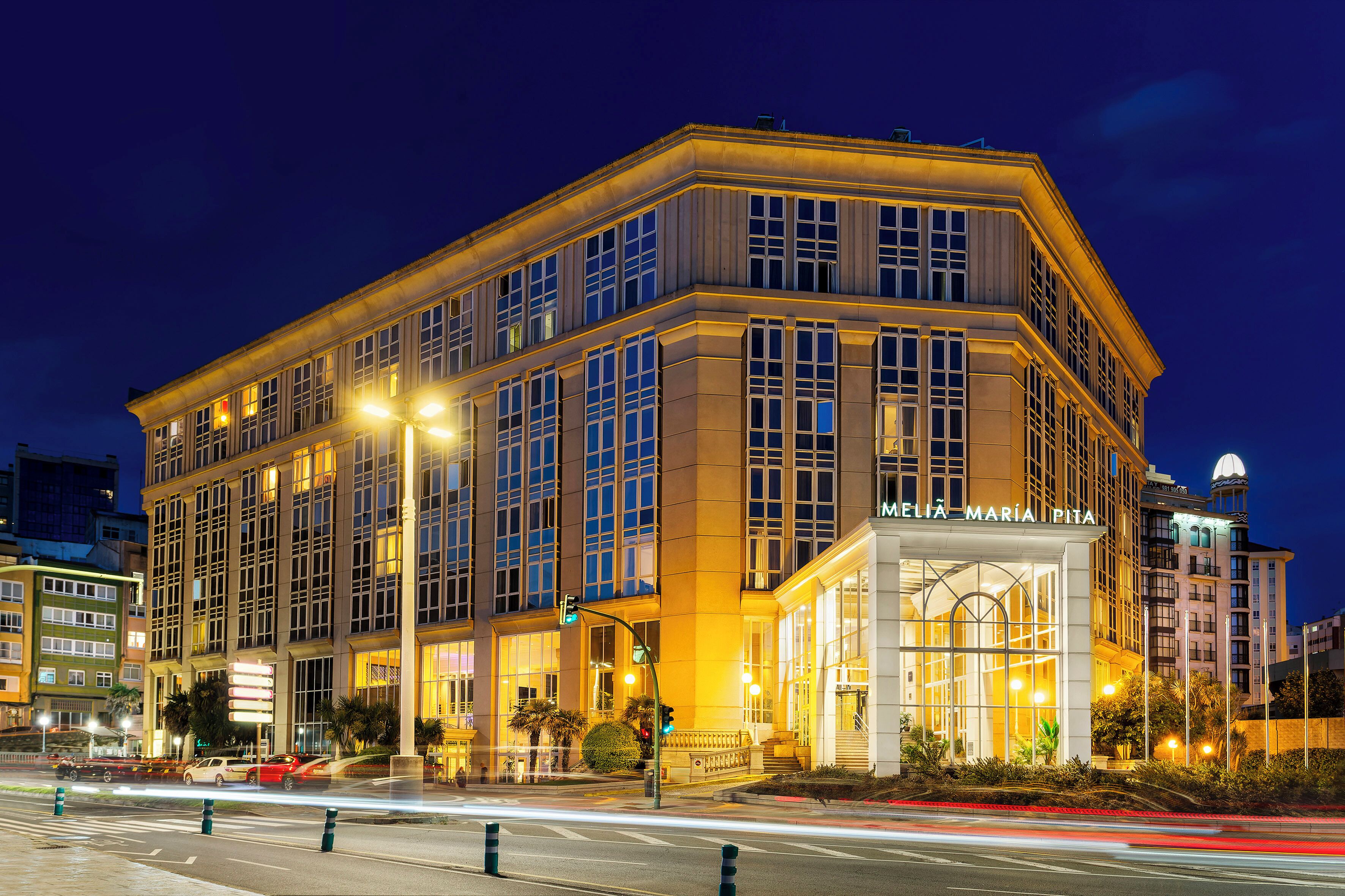 Front of property - evening/night