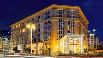 Front of property - evening/night