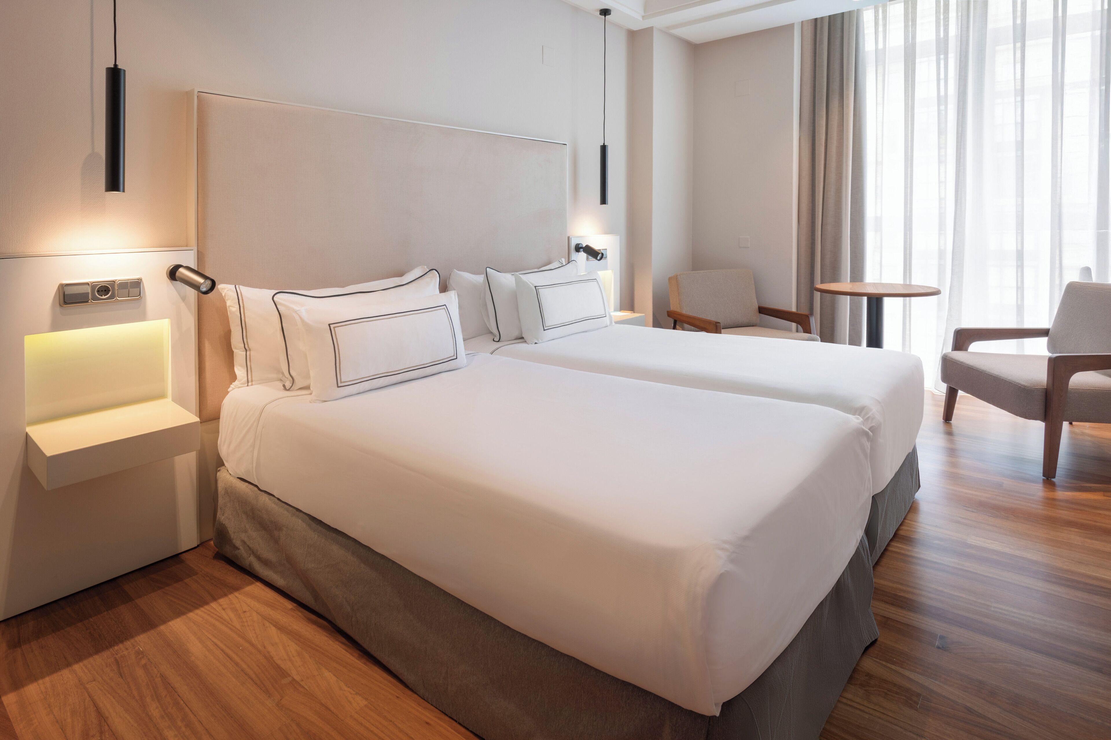 In-room safe, blackout curtains, iron/ironing board (on request)
