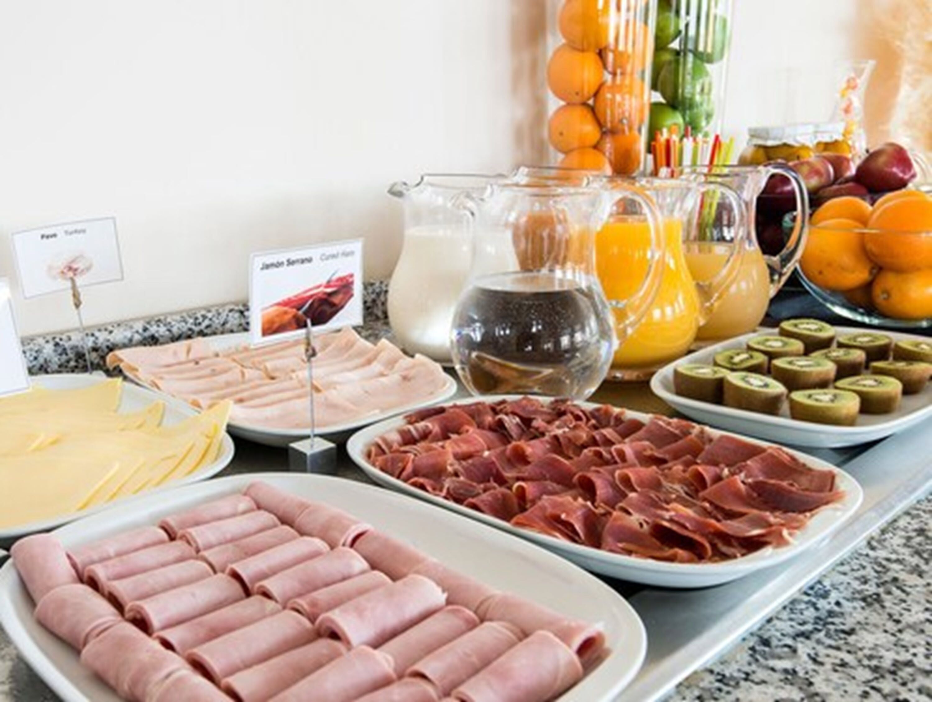 daily buffet breakfast (eur 12 per person)