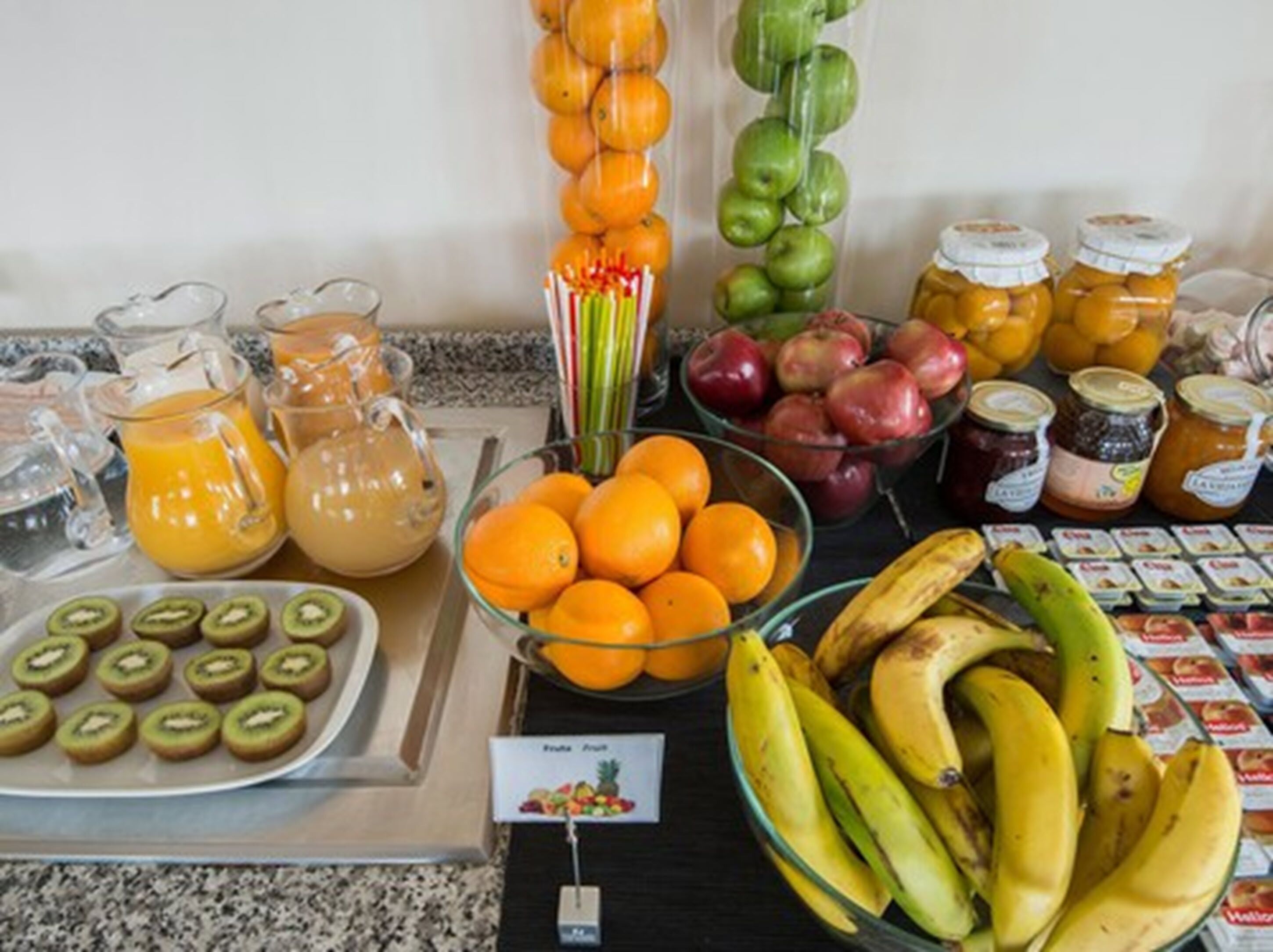 daily buffet breakfast (eur 12 per person)