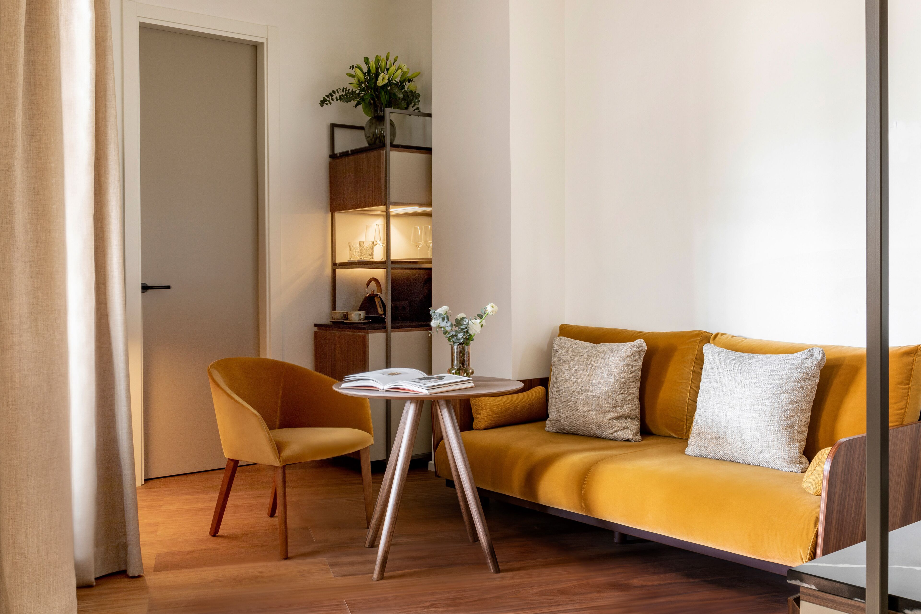 the fine arts suite with terrace | premium bedding, down duvets, pillow-top beds, minibar