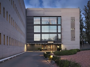 Façade de l’hébergement