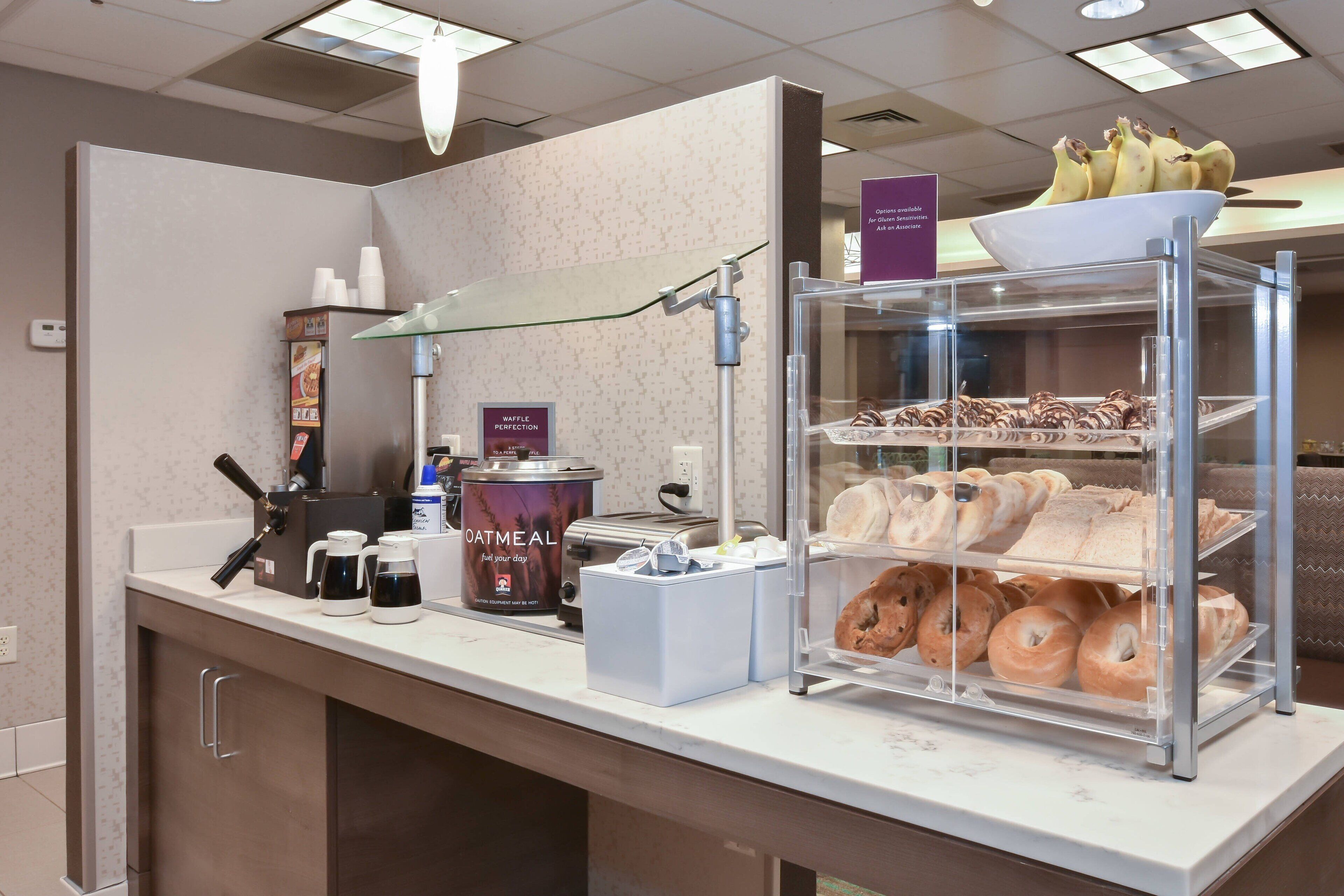 free daily continental breakfast