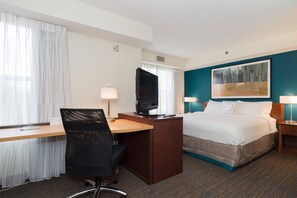 1 bedroom, premium bedding, in-room safe, desk