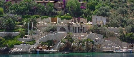 Façade de l’hébergement