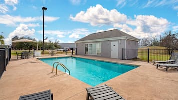 Seasonal outdoor pool
