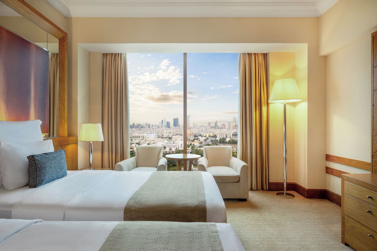 Luxury Room, 2 Single Beds, City View