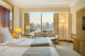 Grand Room, 2 Twin Beds, Non Smoking | Egyptian cotton sheets, minibar, in-room safe, desk