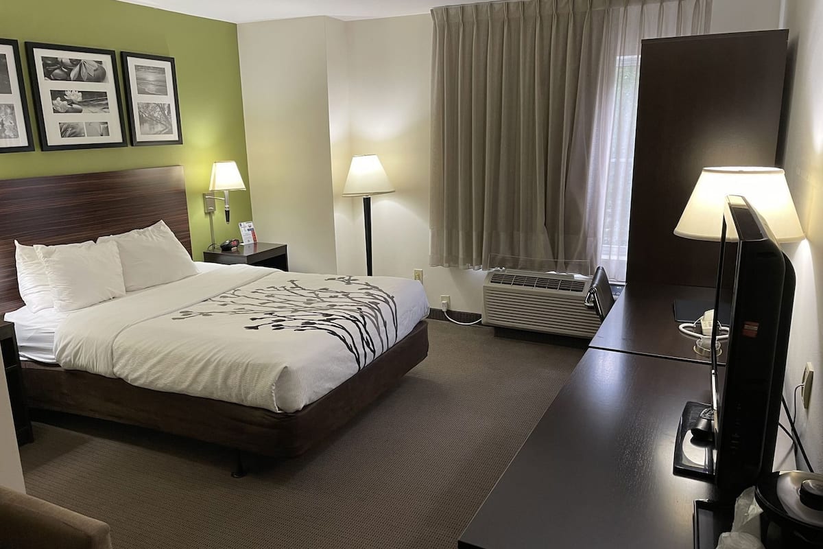 In-room safe, desk, blackout curtains, iron/ironing board