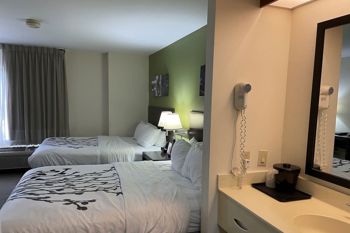 In-room safe, desk, blackout curtains, iron/ironing board